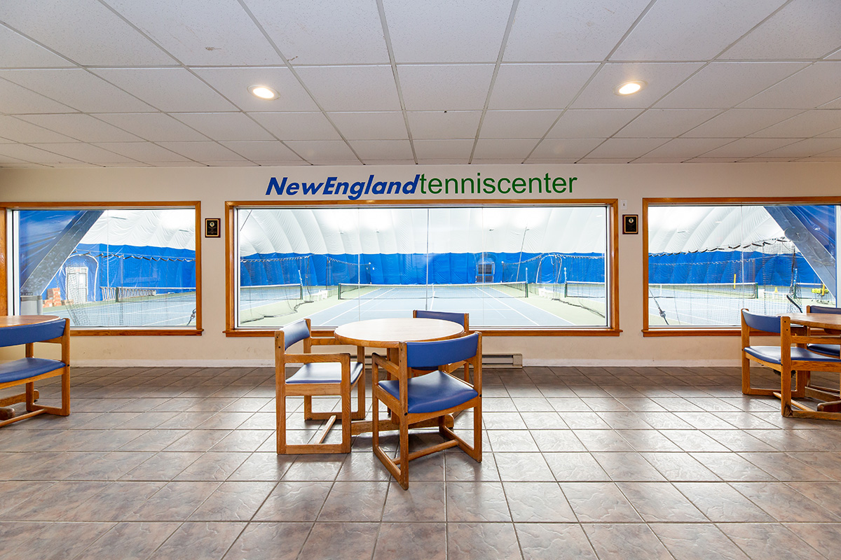 Inside of New England Tennis Center